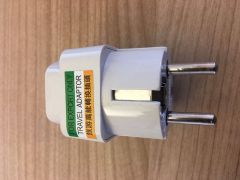 Adapter plug US/UK to Germany - only for export