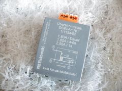 overcurrent relay Ixt (no short-circuit protection)